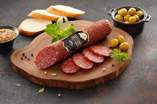 Фото 3 Колбаса сырокопчёная Деликатесная. 2026