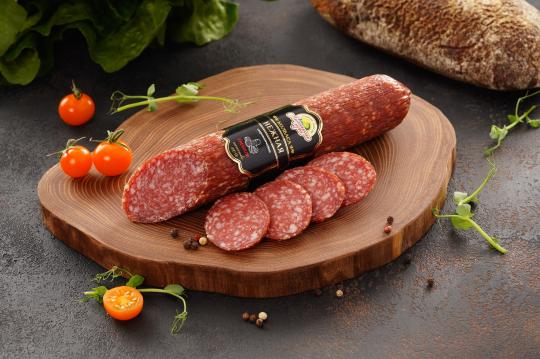 Фото 4 Колбаса сырокопчёная Нежная. 2026