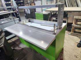 линия раздачи питания для кафе