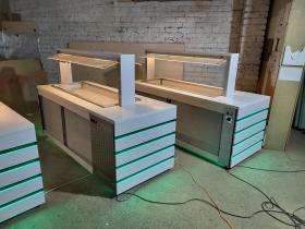 линия раздачи питания для кафе