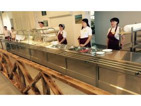 линия раздачи для ресторанов