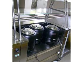 мармит первых блюд с конфорками или без них