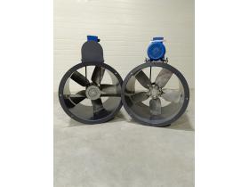 Канальные осевые вентиляторы с выносным двигателем