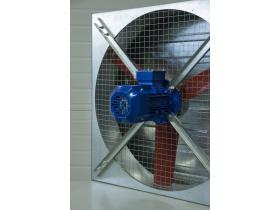 Вентилятор с инерционной решеткой (майнинг)