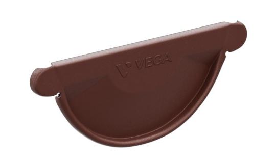 Фото опубликовано: ООО "ПО ВЕГА", ИНН 5042147639, vegastok.com © Фото 8 Заглушка желоба полукруглого 2026