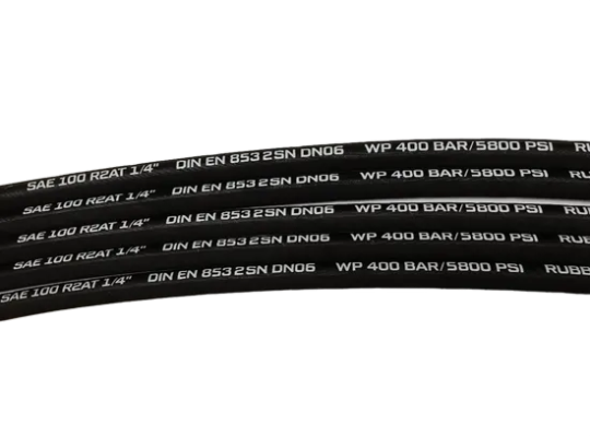 Фото опубликовано: ООО "КЕАФЛЕКС", ИНН 6500006562, keaflex.ru © Фото 2 SAE100 R2 EN853 2SN (РВД, Гидравлический шланг ), г.Долгопрудный 2026