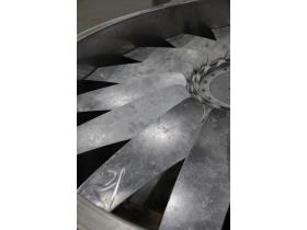 Вентилятор с выносным двигателем из НЕРЖ.