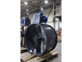 Канальные осевые вентиляторы с выносным двигателем