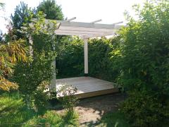 Фото 1 Пергола 3 на 3 м. Пекинская из бруса 140х140 мм., г.Москва 2026