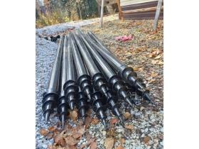 Свая винтовая диаметром 57мм длиной 2000мм