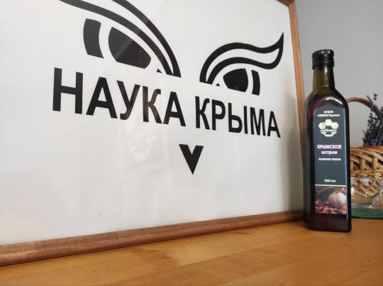 Фото опубликовано: ФГБУН "НИИСХ КРЫМА", ИНН 9102200862, elitavrika.ru © Фото 2 Салатное масло «Крымское острое» 250 мл., г.Симферополь 2026