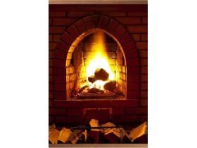 Настенный обогреватель Домашний очаг «Камин»