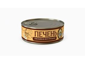 Печень трески натуральная