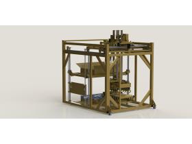 Паллетоукладчик сеток с овощами и мешков