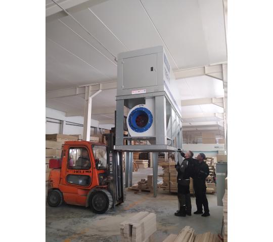 Фото 30 Аспирационная установка AIRTECH AU-10V с рукавными фильтрами