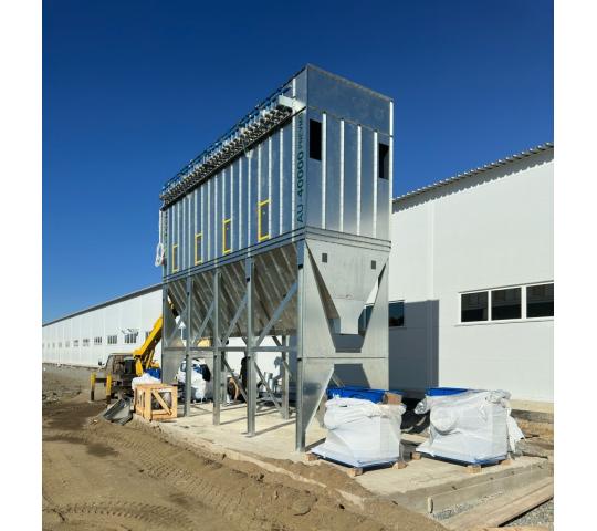 Фото 31 Аспирационная установка AIRTECH AU-40V с рукавными фильтрами