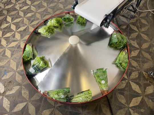 Фото опубликовано: ООО "СЗК "ФЕНИКС", ИНН 6451003661, конвейер-транспортер.рф/ © Фото 3 Конусный накопительный стол. 0995, г.Саратов 2026