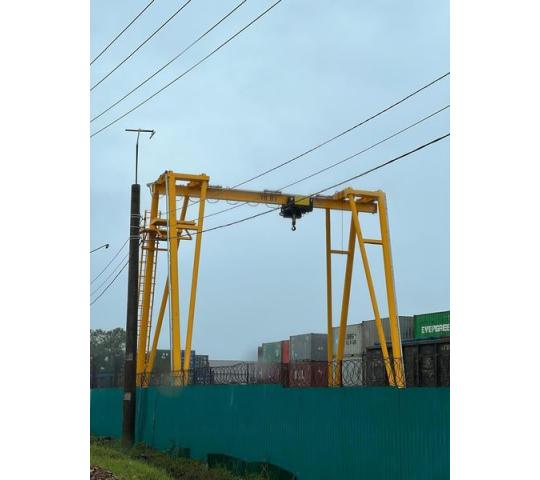 Фото опубликовано: ООО "ГРУЗОПОДЪЕМСПЕЦТЕХНИКА-НАХОДКА", ИНН 2508082247, gpst-nakhodka.ru © Фото 2 Кран козловой электрический, г.Находка 2026