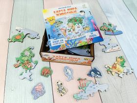 Фигурные пазлы ToySib