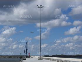 Мачты освещения с мобильной короной (ВМО)