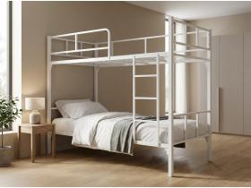 Кровать двухъярусная металлическая «Гамма-2» 90×190