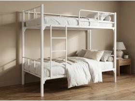 Кровать двухъярусная металлическая «Гамма-2» 90×190