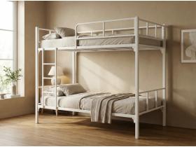 Кровать двухъярусная металлическая «Гамма-2» 90×190