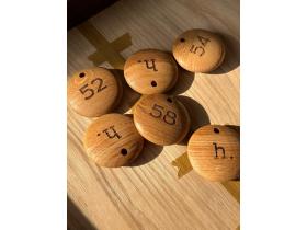 Номерки для гардероба (рестор