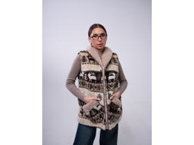 Жилет шерстяной