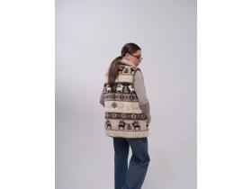 Жилет шерстяной