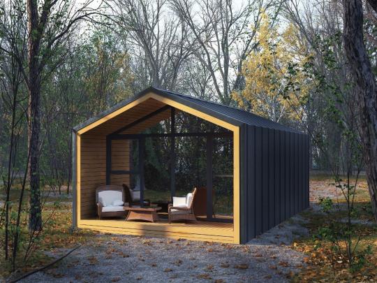 Фото 1 Каркасный дом для глэмпинга, г.Кемерово 2026