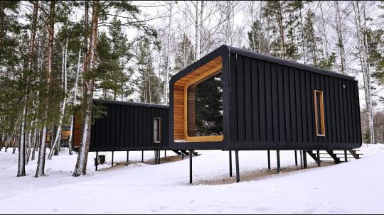 Фото 2 Каркасный дом для глэмпинга, г.Кемерово 2026