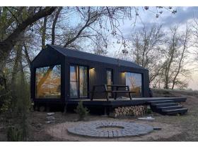 Каркасный дом для глэмпинга