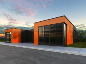 Модульный торговый павильон