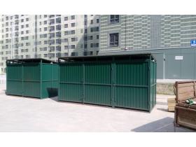 Площадка ТБО для мусора на 3 контейнера