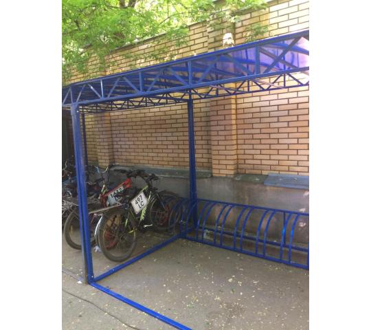 Фото 2 Велопарковка с навесом на 10 мест 2026