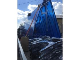 Велопарковка с навесом из поликарбоната на 10 мест