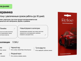 Reloe: аромакерамика — замена привычных картонок!