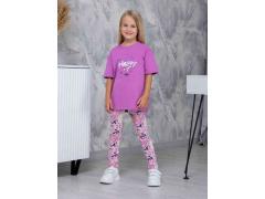 Фото 1 Костюм с леггинсами ALTEKS kids - это идеальный выбор для активных детей. Изготовленный из мягкого и приятного к телу материала 2026