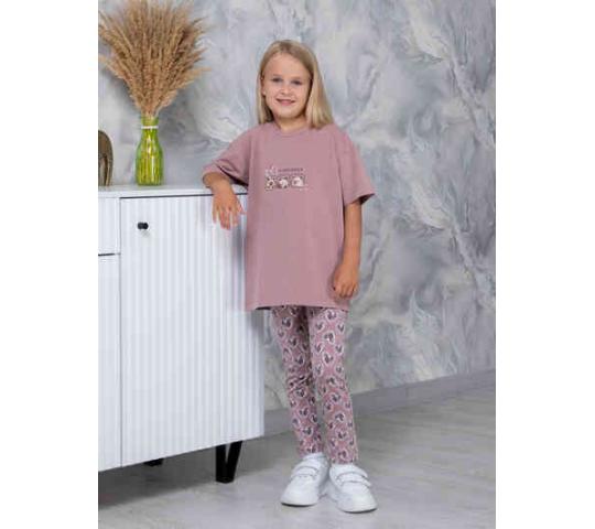 Фото 3 Костюм с леггинсами ALTEKS kids - это идеальный выбор для активных детей. Изготовленный из мягкого и приятного к телу материала 2026