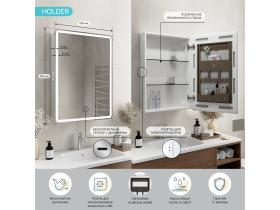 зеркальный шкаф Холдер