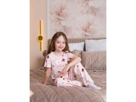 Детская пижама для девочки с рисунком