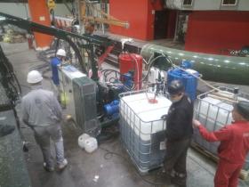 Линия для изоляции труб ппу