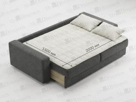 Хилтон - прямой диван Еврокнижка