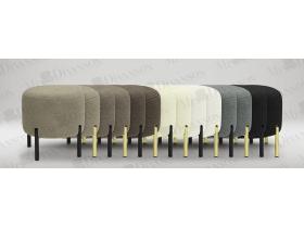 Крайс - пуф на металлических опорах