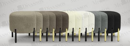 Фото 4 Крайс - пуф на металлических опорах, г.Ульяновск 2026