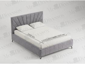 Виалина 5 - кровать на высоких опорах