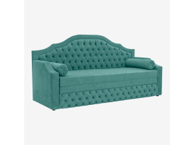 Прямой диван с каретной стяжкой «Офелия»