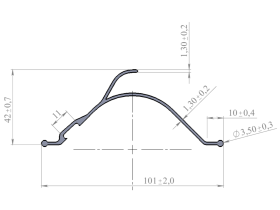 Каплеуловитель для вентиляции из пп PSG 33-03