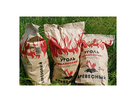 Уголь древесный березовый, 3кг